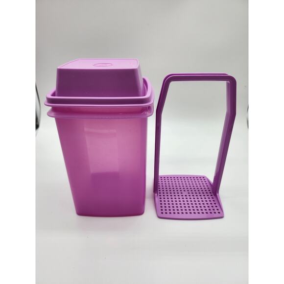 Tupperware Pick A Deli Pickle Keeper Square Large 8 Cup - Picture 4 of 4